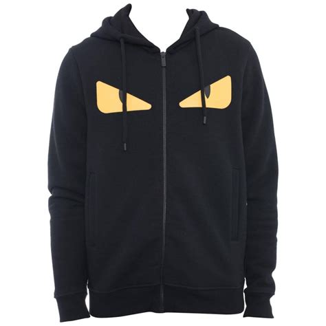 fendi neon yellow eyes sweatshirt|fendi monster eyes sweatshirt.